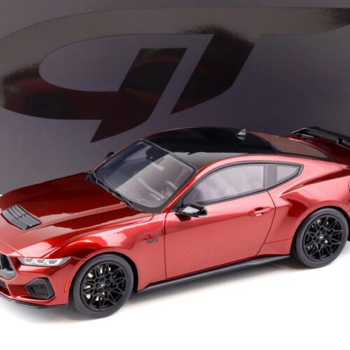 1:18 GT Spirit GT433 Ford Mustang GT 5.0 Coupe red metallic/ black wheels 2024
