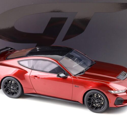 1:18 GT Spirit GT433 Ford Mustang GT 5.0 Coupe red metallic/ black wheels 2024