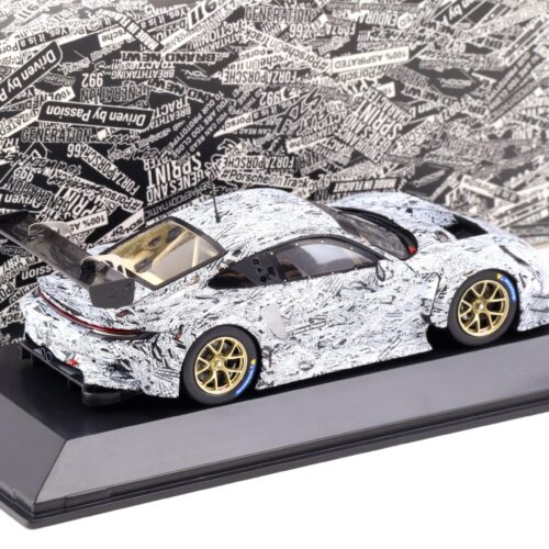 1:43 Spark Porsche 911 (992) GT3 R Testcar Erlkönig white/ black WAP DEALER