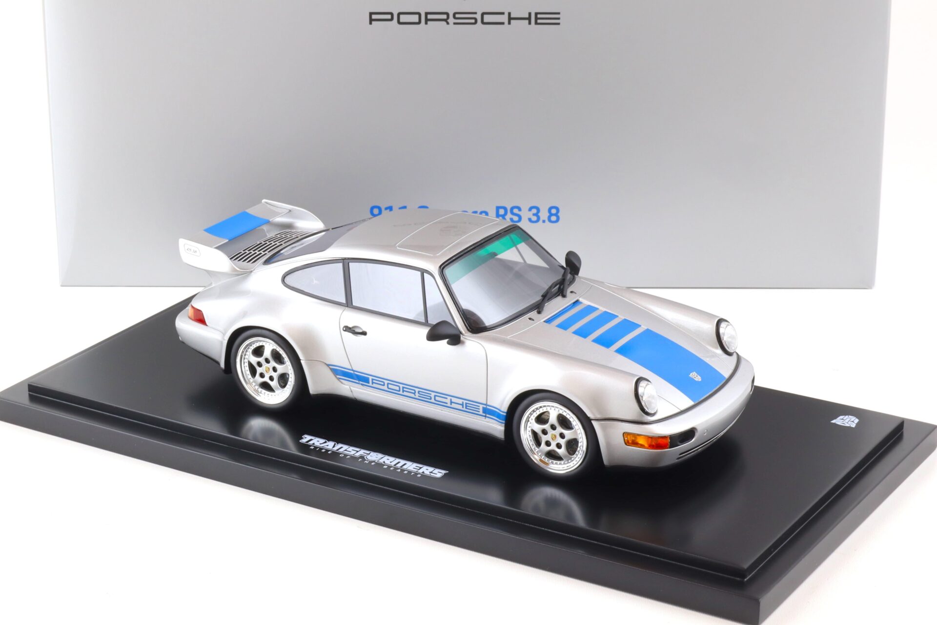 1:18 Spark Porsche 911 964 Carrera RS 3.8 Mirage Transformers silver WAP DEALER