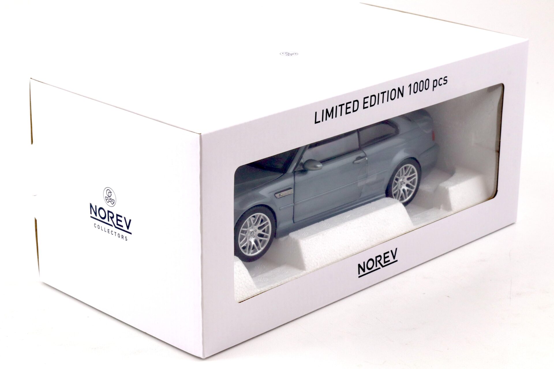 1:18 Norev BMW M3 CSL (E46) Coupe 2003 grey metallic - Limited 1000 pcs.