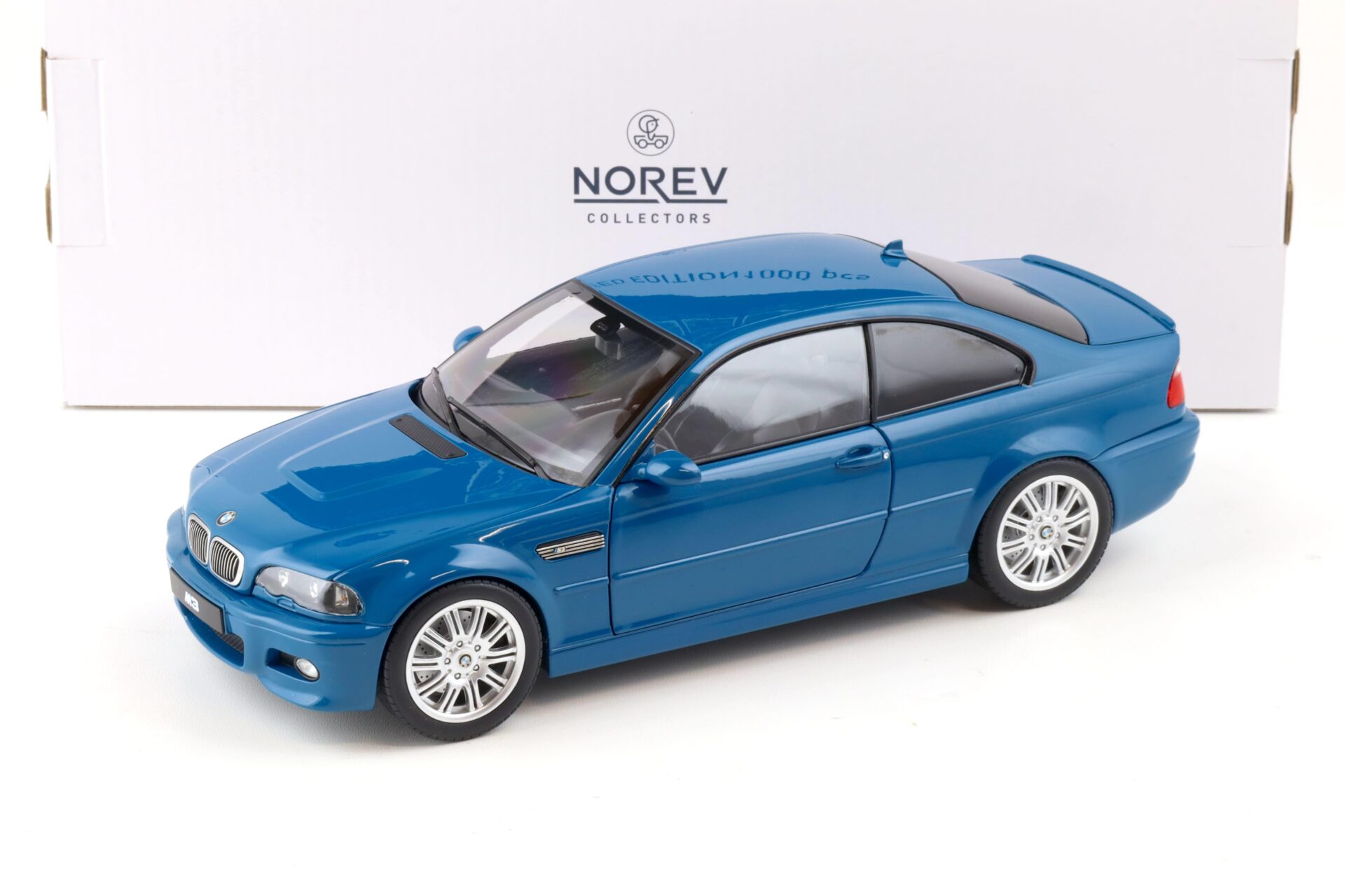 ID 87885 orig 1.jpg 1:18 Norev BMW M3 (E46) Coupe 2000 Laguna Seca blue - Limited 1000 pcs.