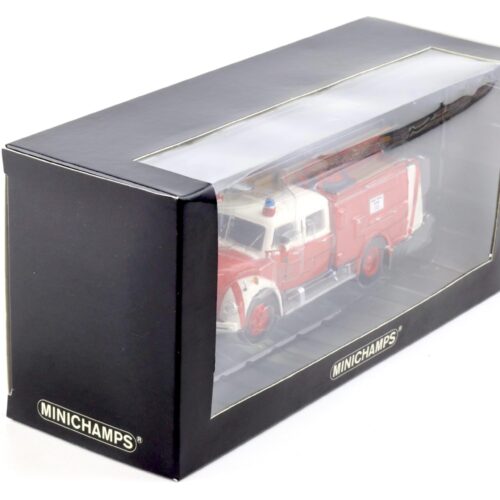 1:43 Minichamps Magirus-Deutz Merkur TLF 16 Feuerwehr Dortmund red/white