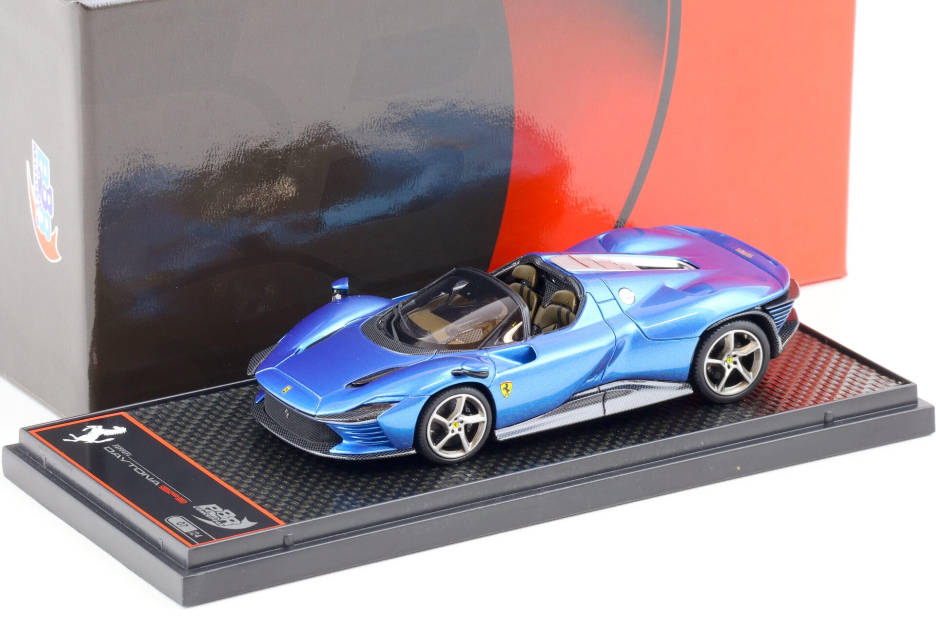 1:43 BBR Ferrari SP3 Daytona Serie Icona Blu Corsa metallic - Limited 24 pcs.