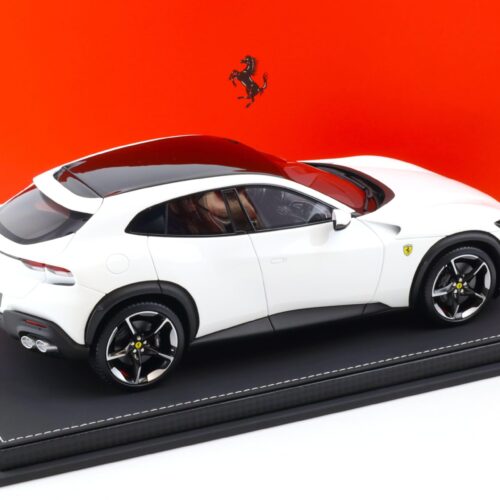 1:18 BBR Ferrari Purosangue Bianco Cervino metallic white - Limited 90 pcs.