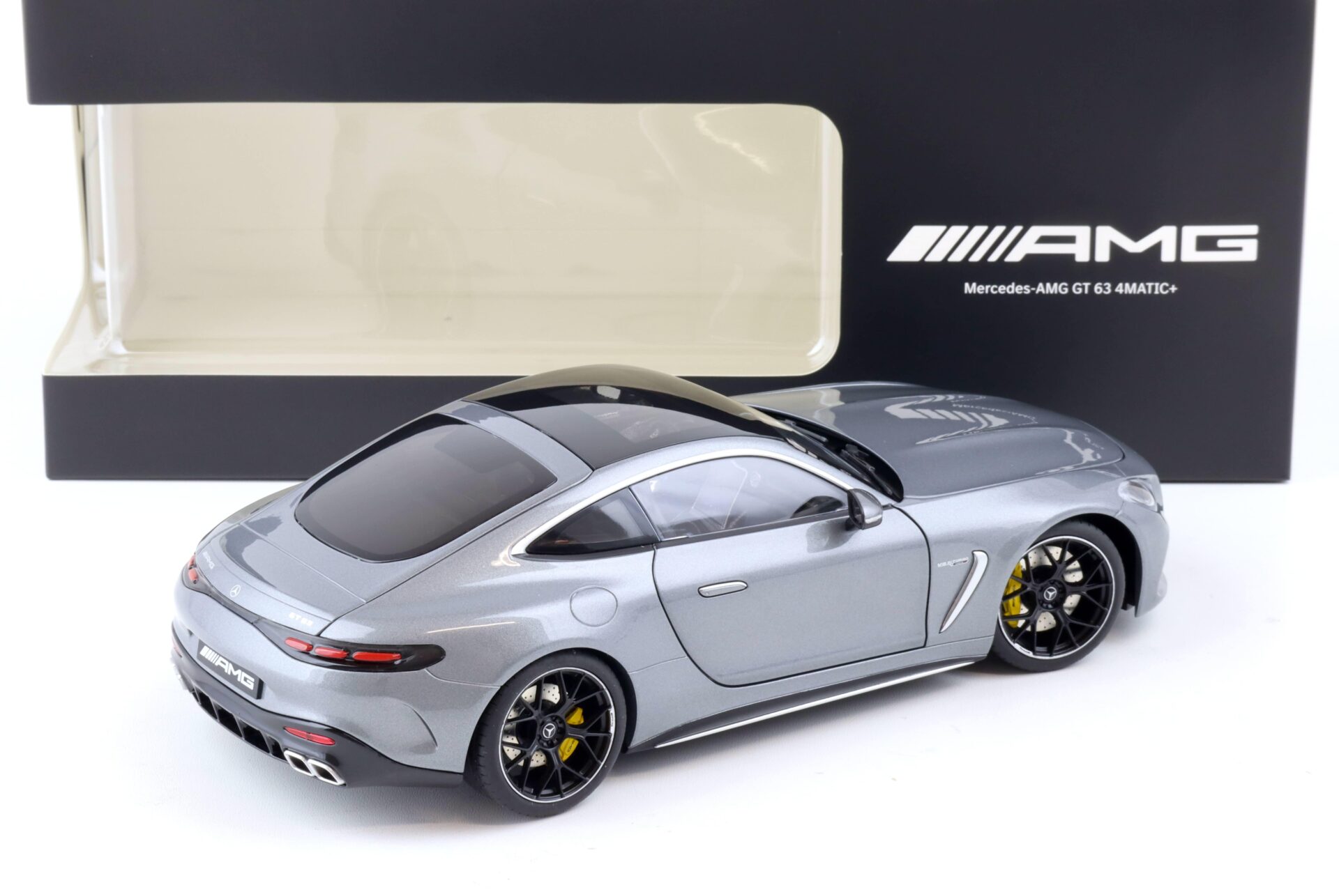 1:18 NZG Mercedes AMG GT 63 4Matic+ selenite grey GTC192 DEALER VERSION
