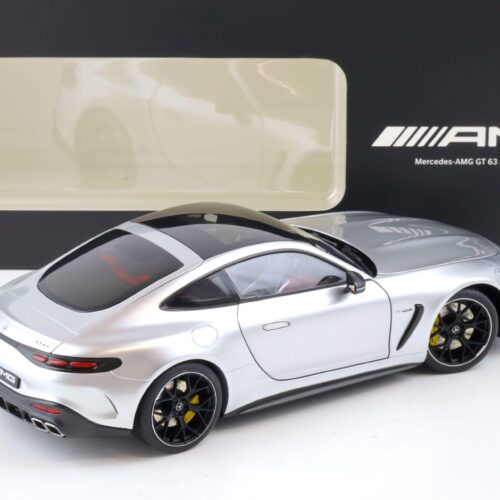 1:18 NZG Mercedes AMG GT 63 4Matic+ high-tech silver GTC192 DEALER VERSION
