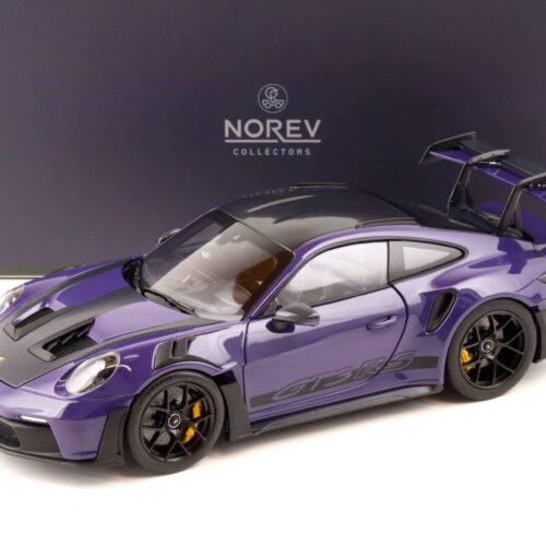 1:18 Norev Porsche 911 (992) GT3 RS Weissach Package 2022 Ultraviolet - Limited 300 pcs.
