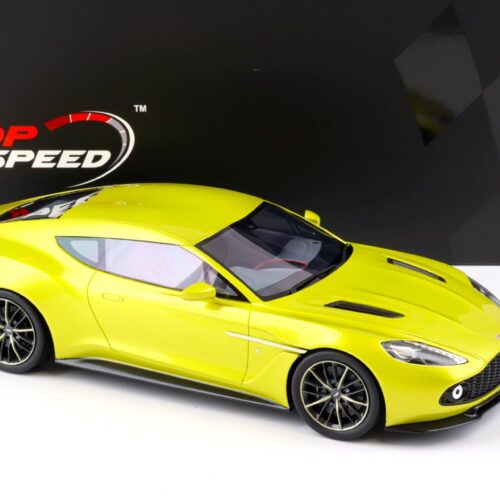 1:18 Top Speed Aston Martin Vanquish Zagato Coupe Cosmopolitan yellow TS0191