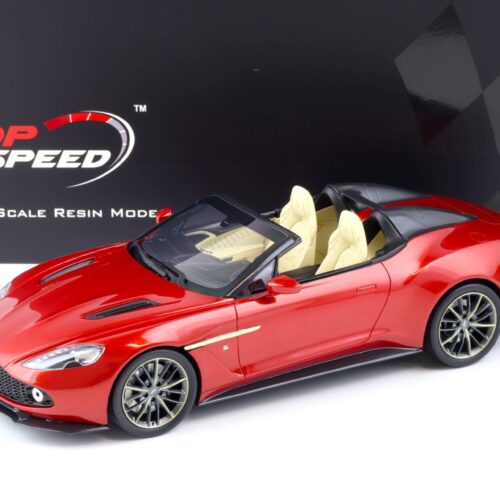 1:18 Top Speed Aston Martin Vanquish Zagato Speedster Lava red TS0233