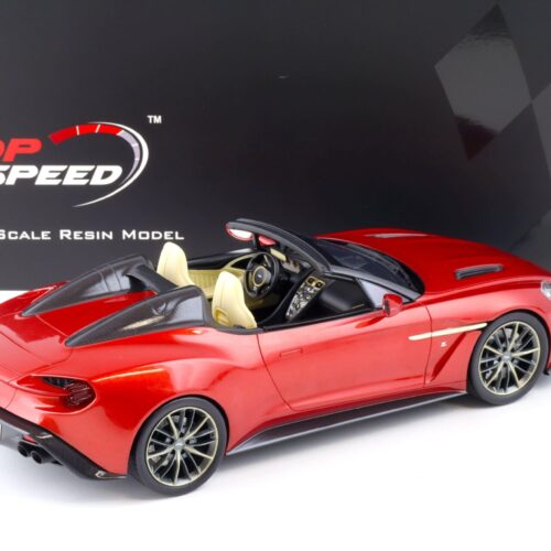 1:18 Top Speed Aston Martin Vanquish Zagato Speedster Lava red TS0233