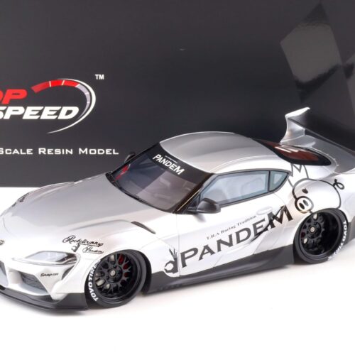 1:18 Top Speed Pandem Toyota GR Supra V1.0 silver TS0297