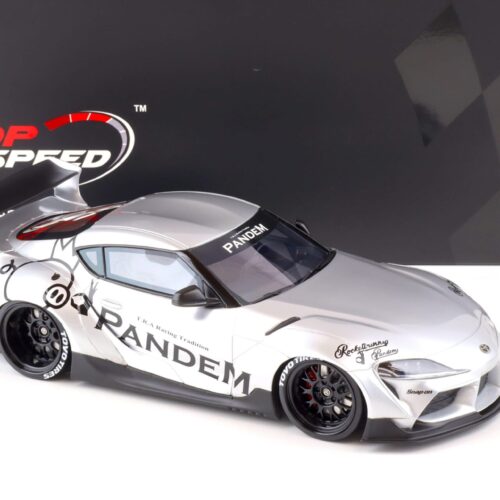 1:18 Top Speed Pandem Toyota GR Supra V1.0 silver TS0297