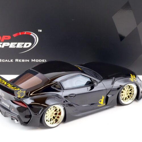 1:18 Top Speed Pandem Toyota GR Supra V1.0 black TS0307