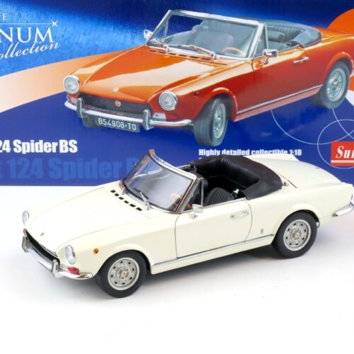 1:18 Sun Star 1967 Fiat 124 Spider AS Bianco white 4902