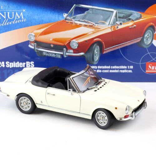 1:18 Sun Star 1967 Fiat 124 Spider AS Bianco white 4902