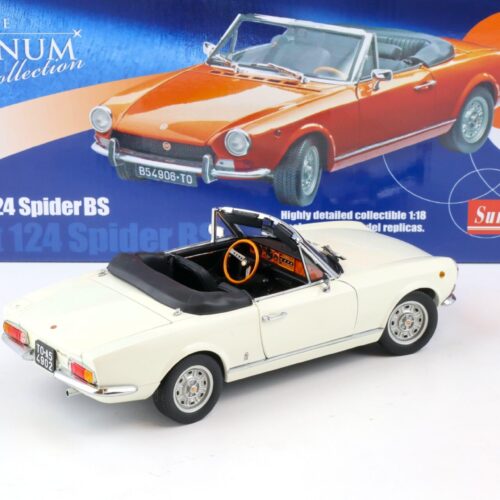 1:18 Sun Star 1967 Fiat 124 Spider AS Bianco white 4902