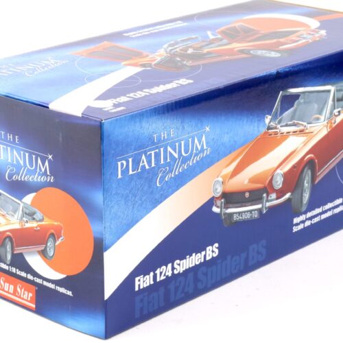1:18 Sun Star 1967 Fiat 124 Spider AS Bianco white 4902