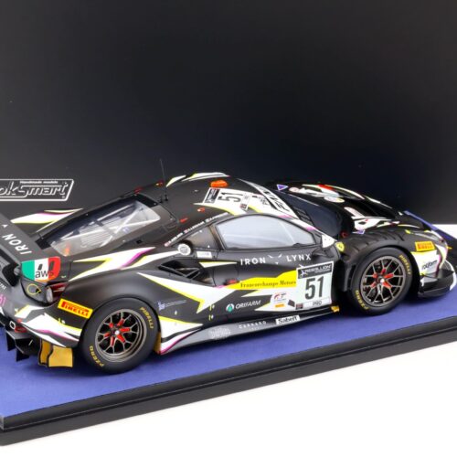 1:18 LookSmart Ferrari 488 GT3 EVO #51 IRON LYNX Winner 24h Spa 2021 LS18RC015