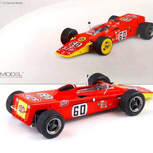 1:18 TSM Model 1968 Team Lotus Type 56 Indy 500 J.Leonard #60 Die-Cast