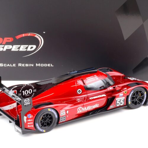 1:18 Top Speed Mazda RT24-P DPi 2020 IMSA Sebring 12h Winner #55 red TS0309