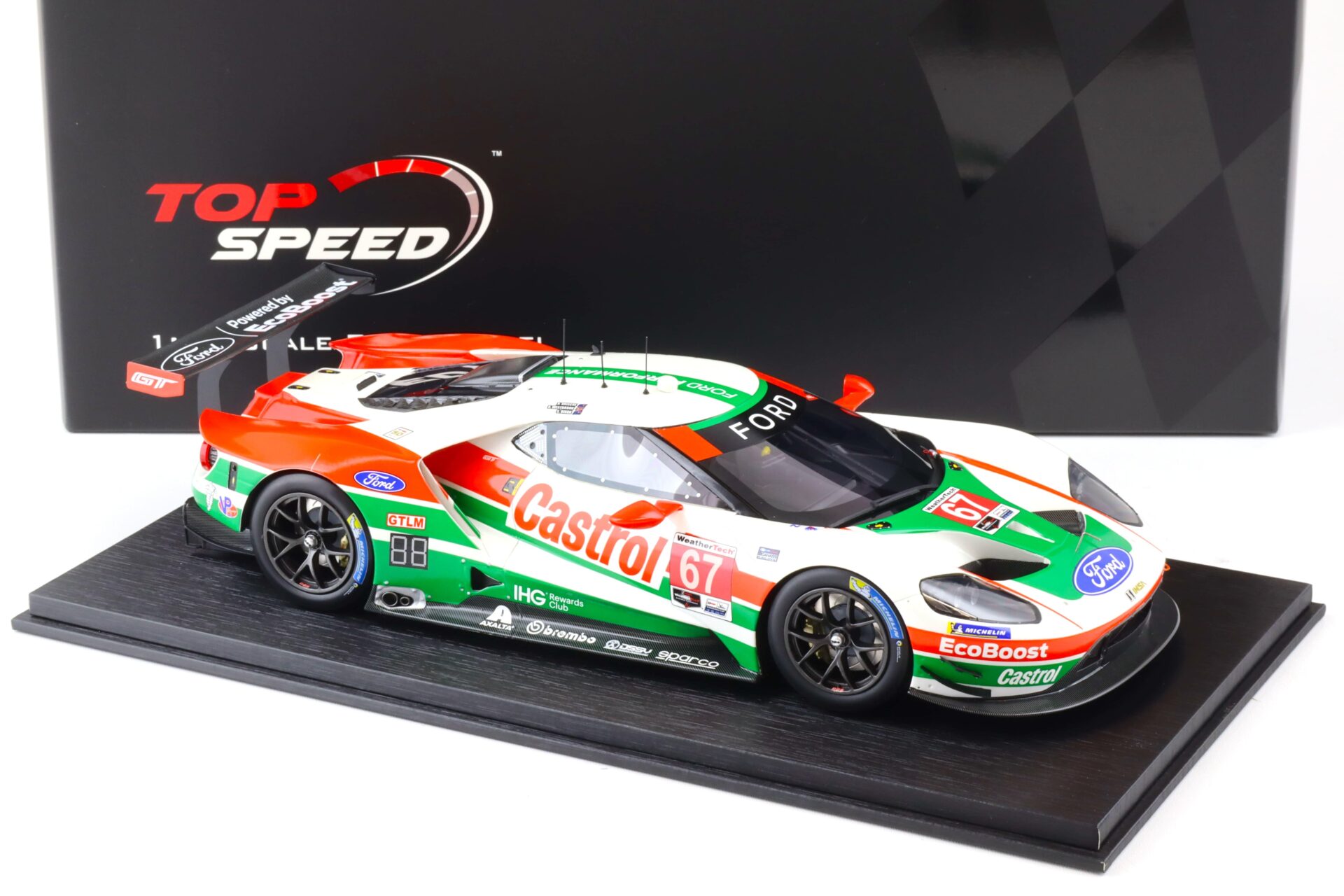 1:18 Top Speed Ford GT GTLM #67 Daytona 24h 2019 Chip Ganassi Team USA TS0228