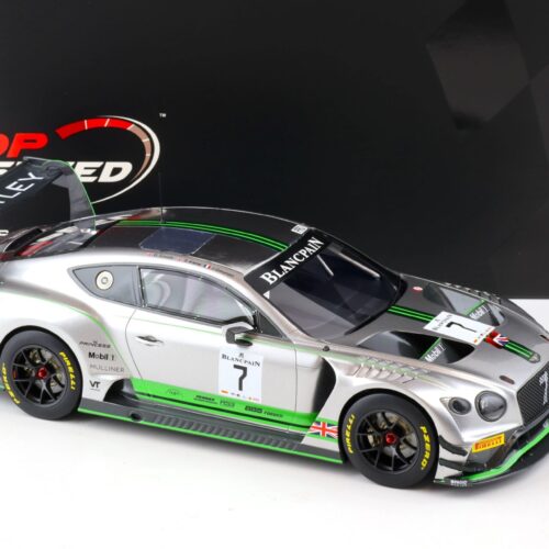 1:18 Top Speed Bentley Continental GT3 #7 Blancpain GT Series Monza 2018 TS0243