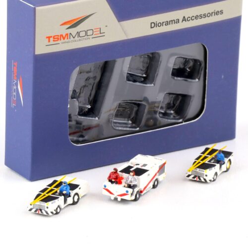 1:200 TSM Model Wing Collection US Navy Support Vehicle Set 3 pcs. TSMWAC008