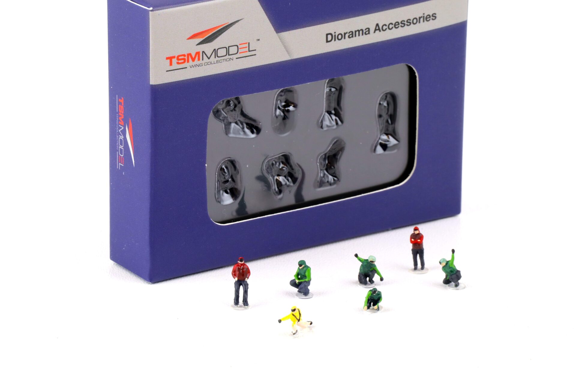 1:200 TSM Model Wing Collection US Navy Deck Crew Launch Team 7 Figures TSMWAC007