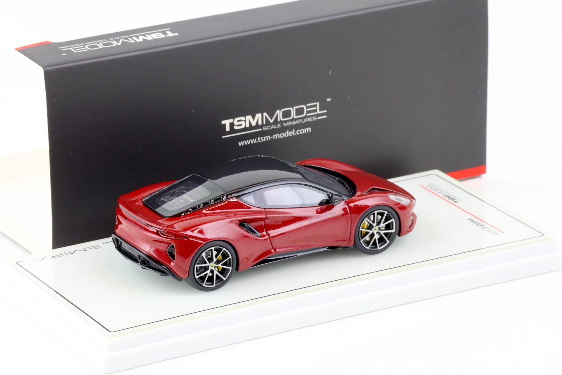 1:43 TSM Model Lotus Emira Magma red TSM430589