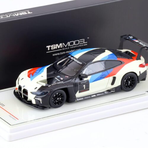 1:43 TSM Model BMW M4 GT3 Presentation #1 white/ black/ red TSM430578