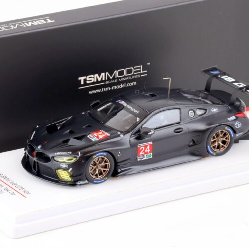 1:43 TSM Model BMW M8 GTE #24 Daytona 24h Test Car Team RLL Carbon TSM430434