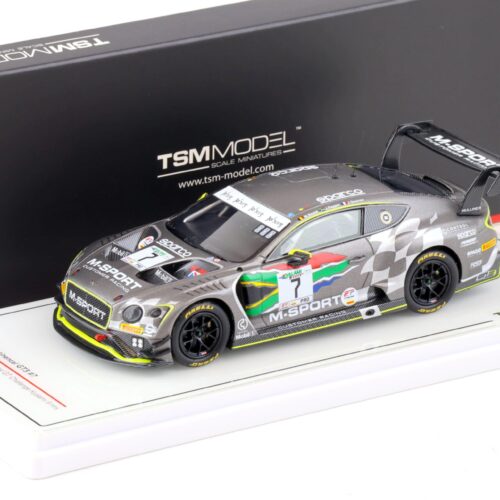 1:43 TSM Model Bentley Continental GT3 #7 M-Sport GT Challenge Kyalami 9h 2020 TSM430566
