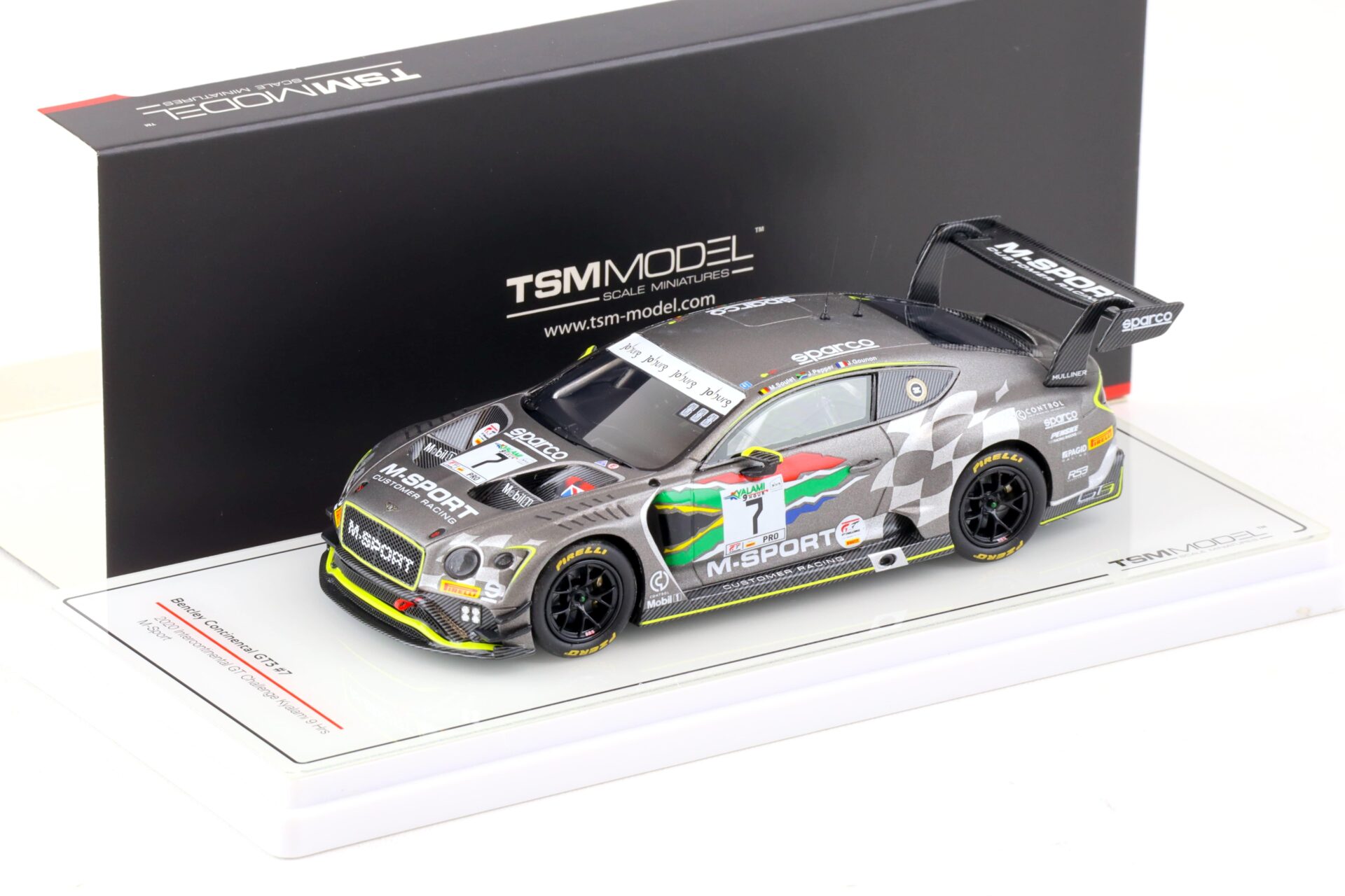 ID 88326 orig 1.jpg 1:43 TSM Model Bentley Continental GT3 #7 M-Sport GT Challenge Kyalami 9h 2020 TSM430566