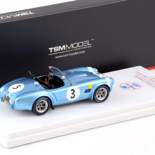 1:43 TSM Model 1964 Shelby Cobra #3 Grand Prix de Spa 500 km Class Winner TSM430349