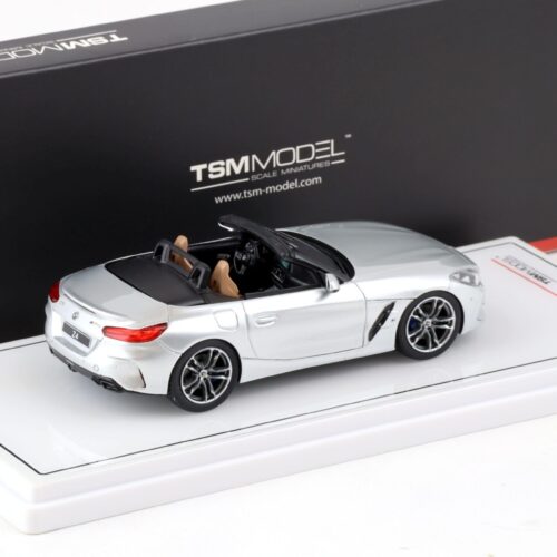 1:43 TSM Model BMW Z4 G29 Roadster 2019 Glacier silver metallic TSM430456