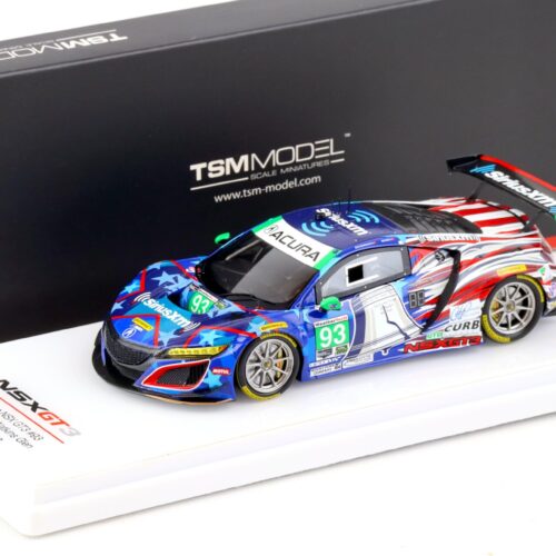 1:43 TSM Model 2018 Acura NSX GT3 #93 IMSA 6h of Watkins Glen Liberty Bell TSM430416