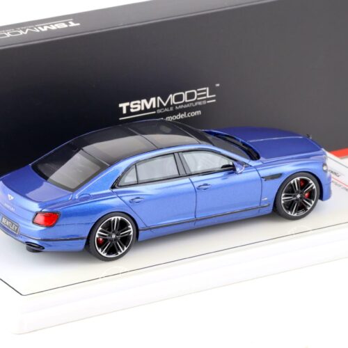 1:43 TSM Model Bentley Continental Flying Spur Neptune blue TSM430525