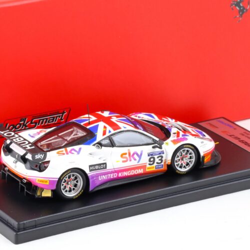 1:43 LookSmart Ferrari 488 GT3 #93 Team Great Britain Motorsport Games 2019 LSRC079