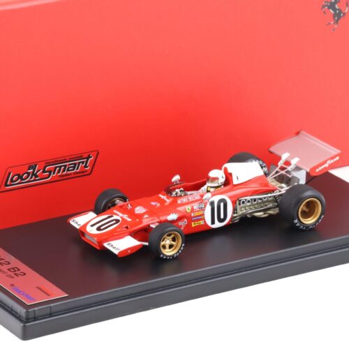 1:43 LookSmart Ferrari 312 B2 #10 - 4th Brazil GP 1973 Arturo Merzario LSRC031