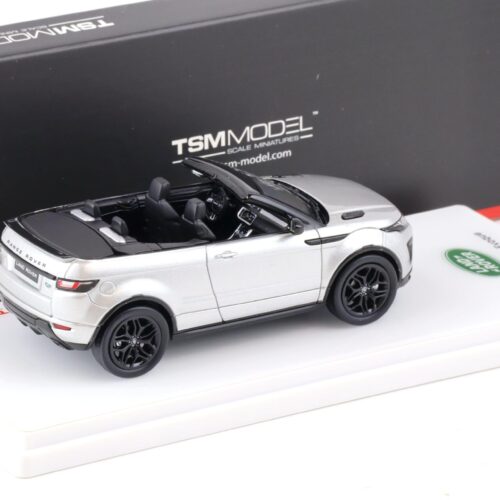 1:43 TSM Model Range Rover Evoque Convertible Indus silver TSM430156