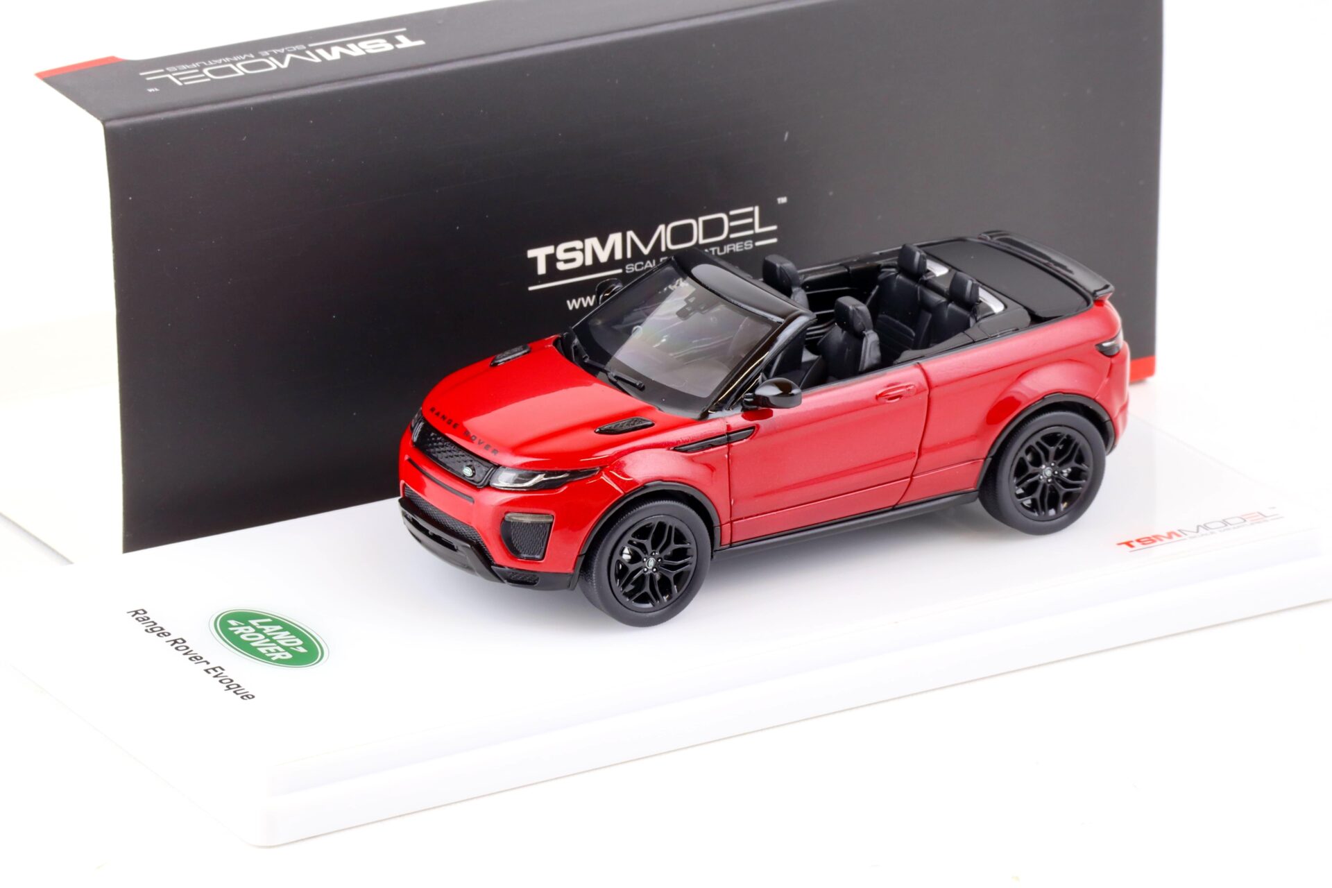 1:43 TSM Model Range Rover Evoque Convertible Firenze red TSM430155
