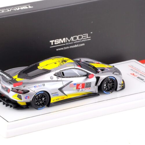 1:43 TSM Model Chevrolet Corvette C8.R #4 IMSA 24h of Daytona GTLM 2nd Place 2021 TSM430551