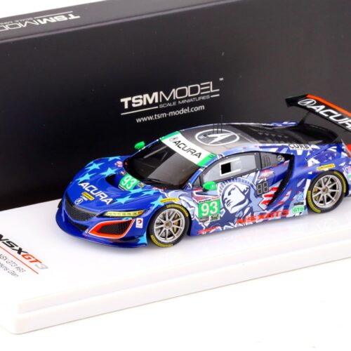 1:43 TSM Model 2017 Acura NSX GT3 #93 IMSA 6h Watkins Glen Statue of Liberty TSM430385