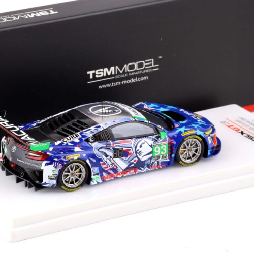 1:43 TSM Model 2017 Acura NSX GT3 #93 IMSA 6h Watkins Glen Statue of Liberty TSM430385