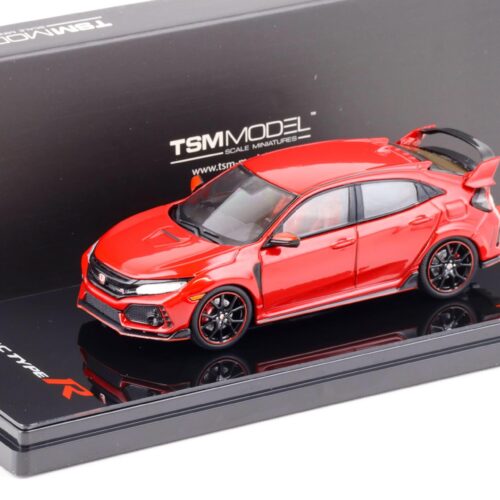 1:43 TSM Model Honda Civic Type R LHD 2017 Rallye red TSM430268