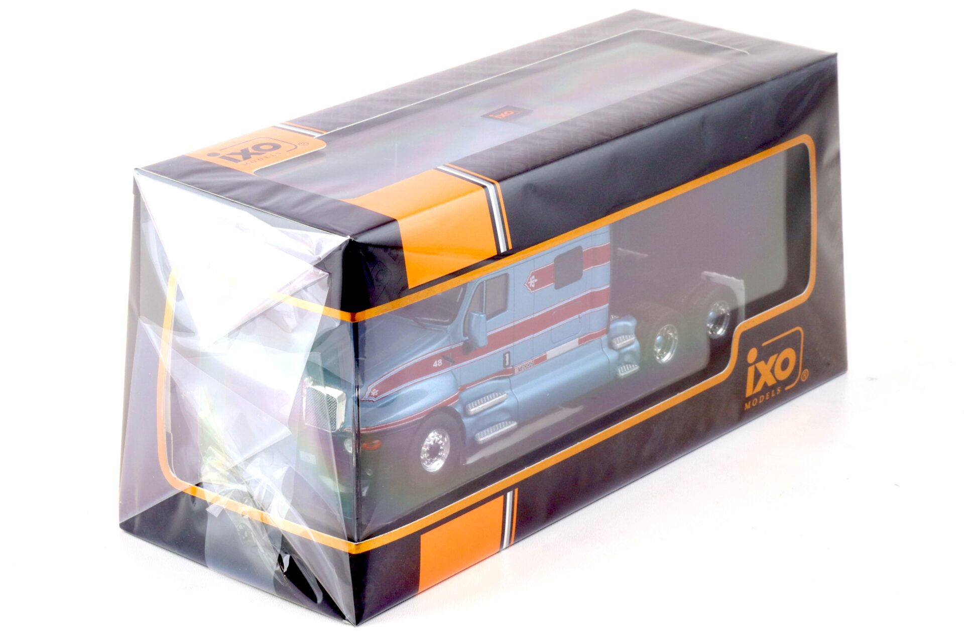 1:43 IXO 1998 Kenworth T2000 SZM Truck blue metallic/ dark red TR180.22