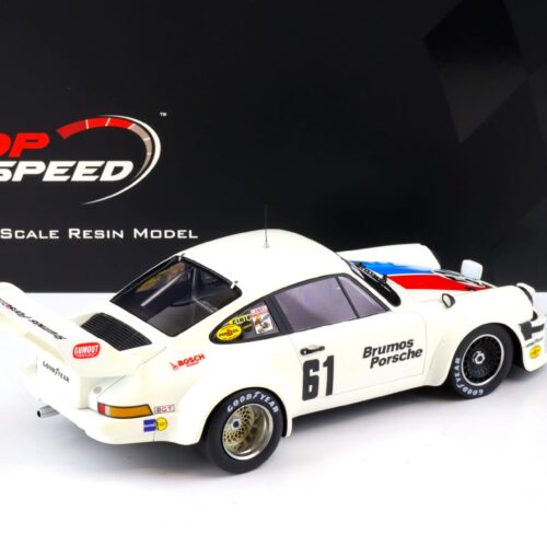 1:18 Top Speed Porsche 934/5 #61 Sebring 12h 3rd Place 1977 Brumos Racing TS0300