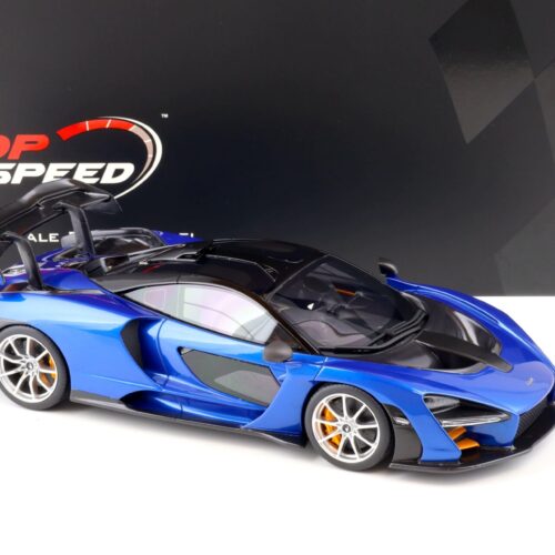 1:18 Top Speed McLaren Senna Antares blue TS0248