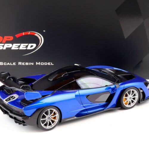 1:18 Top Speed McLaren Senna Antares blue TS0248